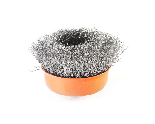 Щетка чашеобразная гофрированная (75 мм, М14)