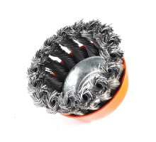 Щетка чашеобразная витая (65 мм, М14)