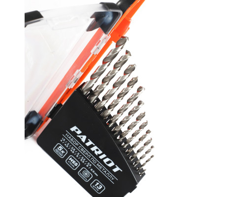 Набор сверл по металл(1.5-6.5 мм, 13 шт.)