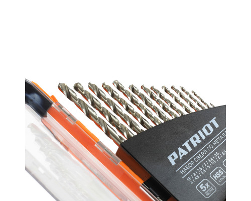 Набор сверл по металл(1.5-6.5 мм, 13 шт.)