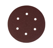 Круг шлифовальный на липучке (150 мм, Р120, 6 отв.)