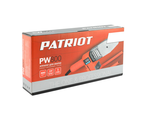 Аппарат для сварки пластиковых труб Patriot PW 800