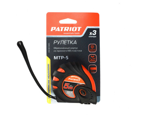 Рулетка измерительная Patriot MTP-5