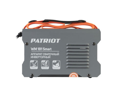 Аппарат сварочный инверторный Patriot WM 181 Smart
