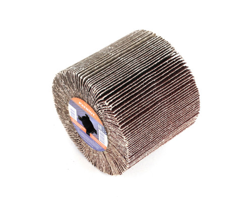 Щетка абразивная лепестковая для брашировальных машин (120х100 мм, Р60)