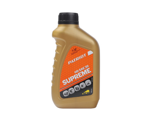 Масло 4-х тактное Patriot Supreme HD SAE 30