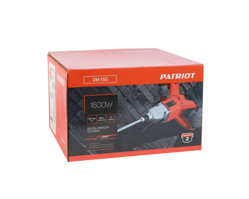 Дрель-миксер электрическая Patriot DM 150