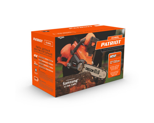 Пила цепная аккумуляторная Patriot СS 402XL