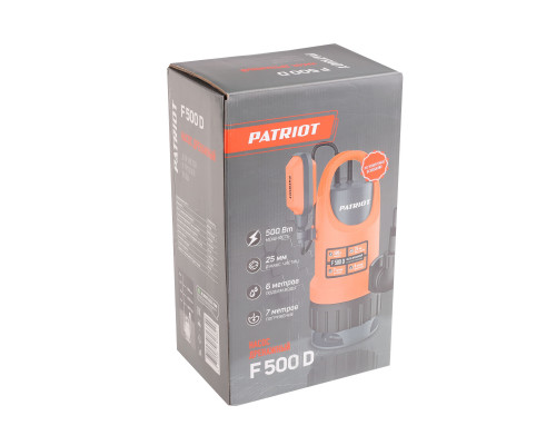 Насос дренажный Patriot F 500 D