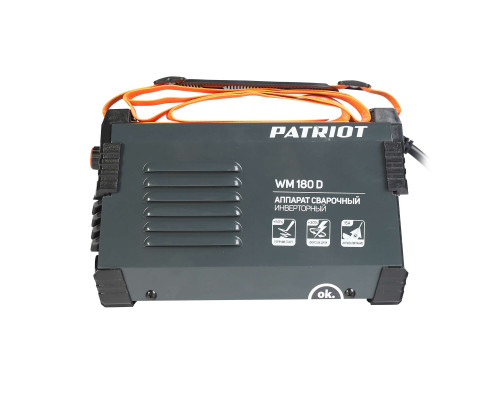 Аппарат сварочный инверторный Patriot WM180D