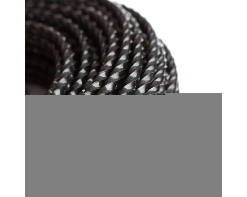Леска Profline D 2,0 мм L 15 м (скрученный квадрат, черная)