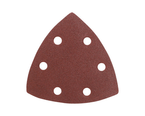 Треугольник шлифовальный на липучке (80х80х80 мм, Р120, 5 шт.)