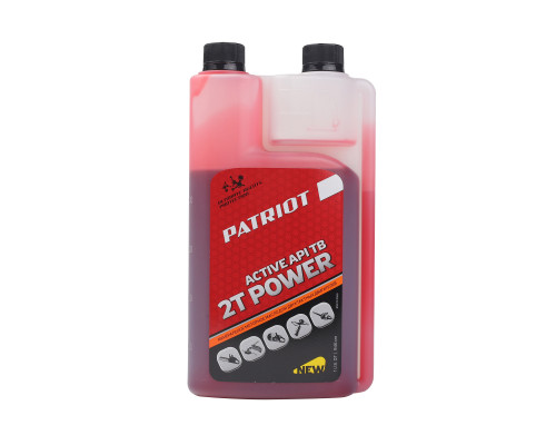 Масло 2-х тактное минеральное дозаторное Patriot Power Active