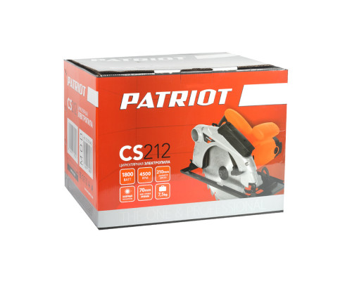 Пила циркулярная Patriot CS 212