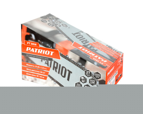 Пила цепная бензиновая Patriot PT 3816