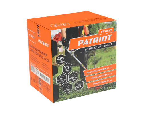 Триммер бензиновый PATRIOT PT 545 XT(1+1)