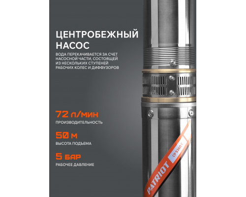 Насос скважинный Patriot CP 5360 C