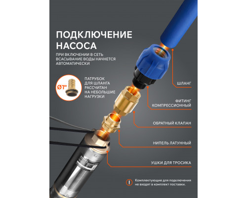 Насос скважинный Patriot CP 5360 C