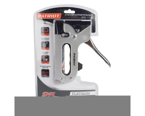 Степлер Patriot SPQ-112 L Platinum