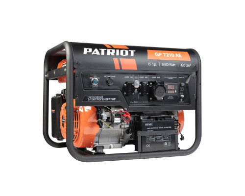 Генератор бензиновый PATRIOT GP 7210AE