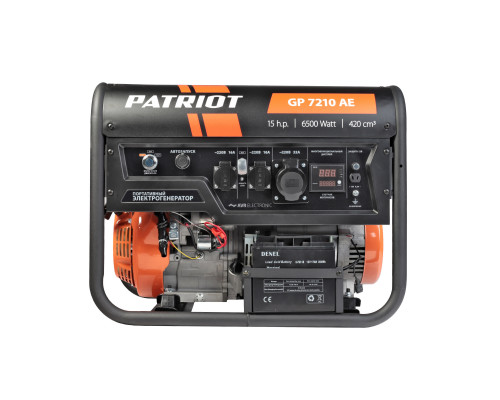 Генератор бензиновый PATRIOT GP 7210AE
