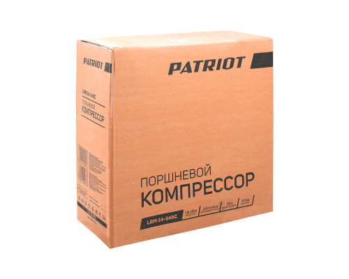 Компрессор поршневой масляный Patriot LRM 24-240C