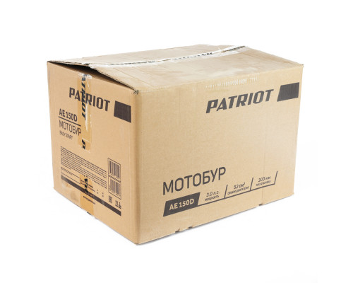 Мотобур бензиновый Patriot PT AE150D (без шнека)