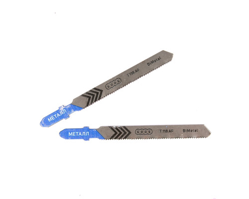 Пилка для лобзика T118AF по металлу (2 шт.)