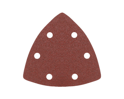 Треугольник шлифовальный на липучке (80х80х80 мм, Р100, 5 шт.)