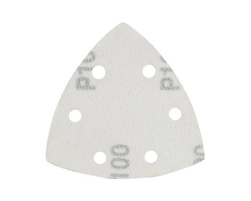 Треугольник шлифовальный на липучке (80х80х80 мм, Р100, 5 шт.)