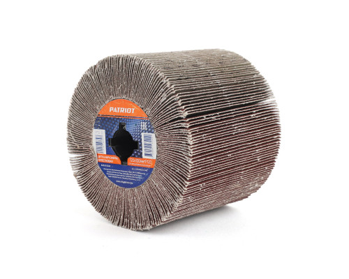 Щетка абразивная лепестковая для брашировальных машин (120х100 мм, Р120)