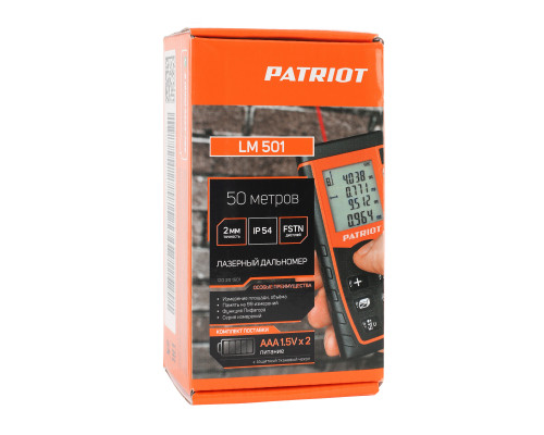 Дальномер лазерный Patriot LM 501