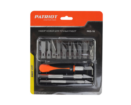 Набор ножей Patriot PKS-16 для точных работ