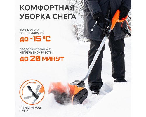 Снегоуборщик электрический ручной PATRIOT PS 1500 E