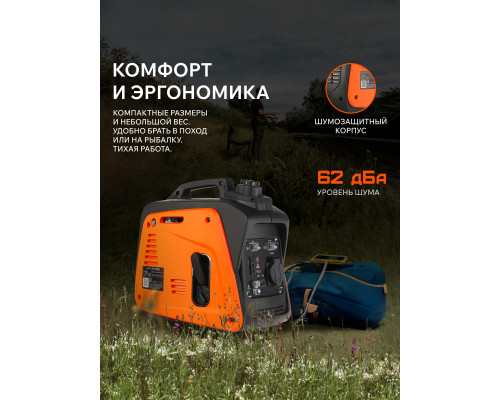 Генератор инверторный PATRIOT GP 1000i
