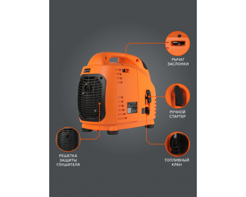 Генератор инверторный PATRIOT GP 2000i