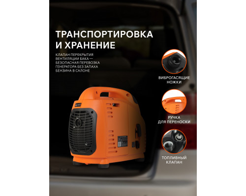 Генератор инверторный PATRIOT GP 2000i