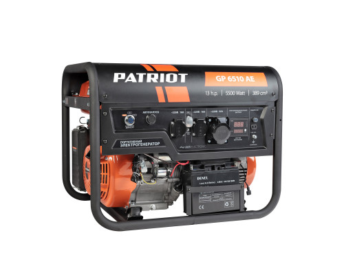 Генератор бензиновый PATRIOT GP 6510AE