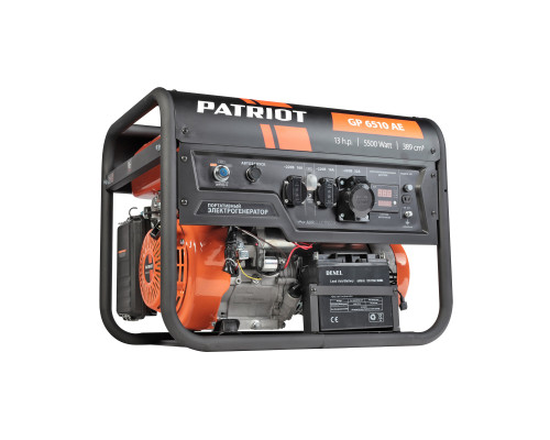 Генератор бензиновый PATRIOT GP 6510AE