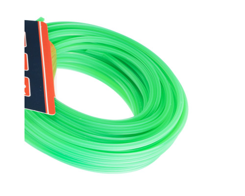 Леска D 3,0 мм L 12 м (звезда, зеленая)