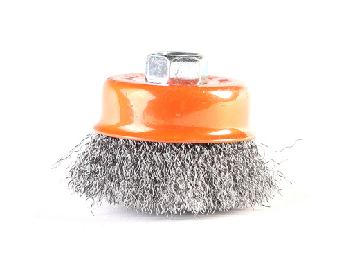 Щетка чашеобразная гофрированная (65 мм, М14)