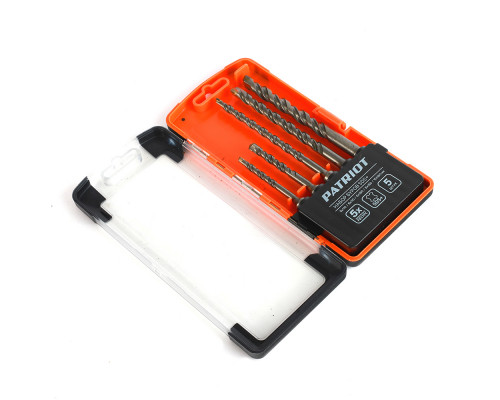 Набор буров SDS-plus (5x110, 6x110, 6x160, 8x160, 10x160 мм)