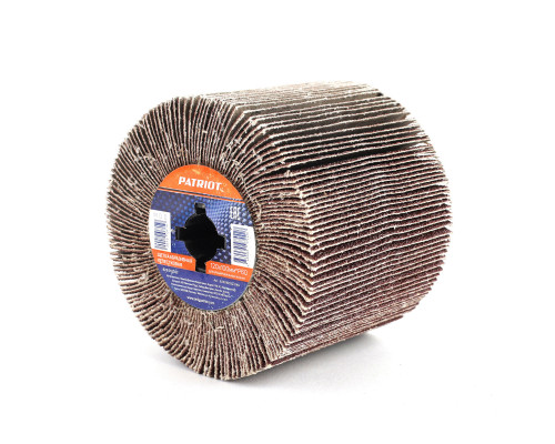 Щетка абразивная лепестковая для брашировальных машин (120х100 мм, Р60)