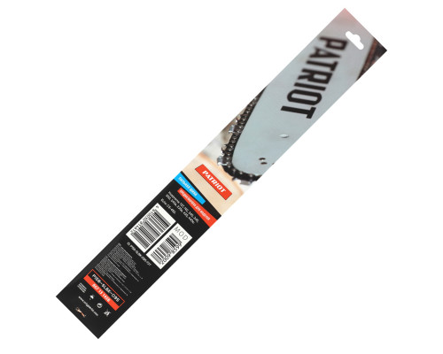 Шина пильная Patriot P158SLBK095 (15'', 0.325quot;, 1.5 мм, 64 звена)