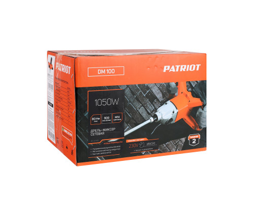 Дрель-миксер электрическая Patriot DM 100