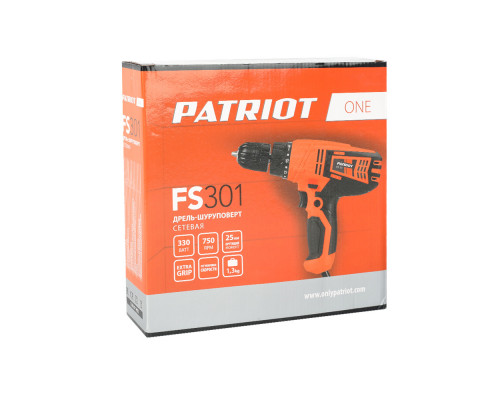 Дрель-шуруповерт сетевая Patriot FS 301 The One