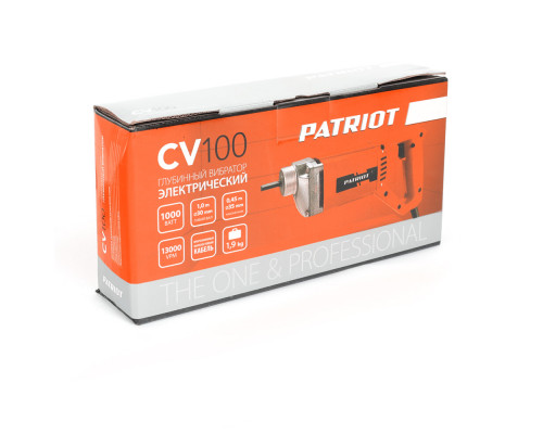 Вибратор для бетона глубинный Patriot CV 100