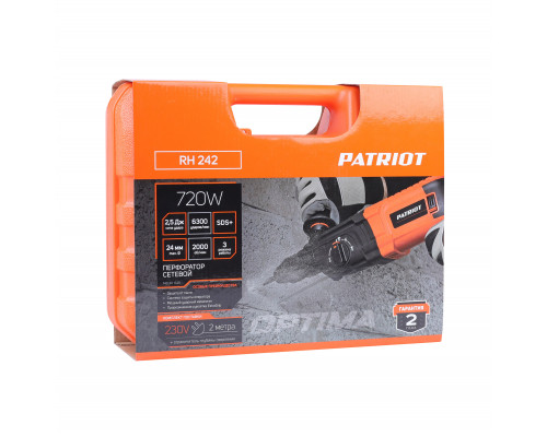 Перфоратор Patriot RH 242 The One