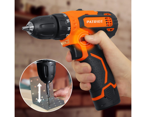 Дрель-шуруповерт аккумуляторная Patriot BR 119 Li