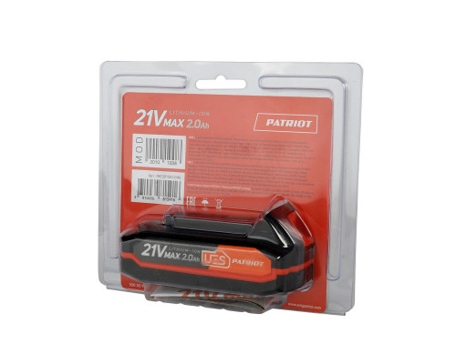 Батарея аккумуляторная BR 21 V Max Pro UES (21 В, 2 А*ч, Li-ion)